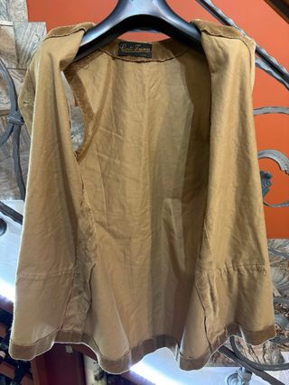 Gilet Corte Franca donna velluto vintage