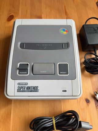 Consola Super Nintendo SNES PAL