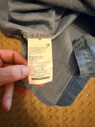 Camisa vaquera original Dsquared2 Icon.