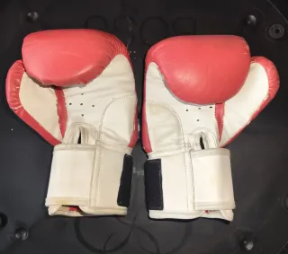 Guantes de boxeo rojos Rude Boys