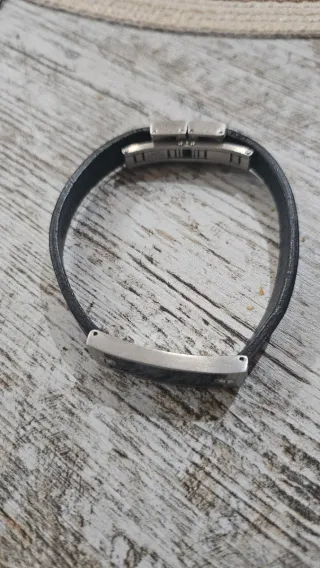 Pulsera Viceroy Hombre Cuero y Carbono