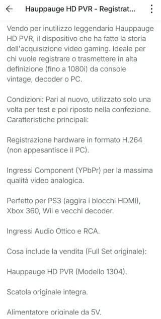 Xbox 360 Hauppauge HD PVR