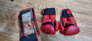 Guantes Boxeo Domyos Rojos