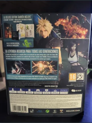 Final Fantasy VII Remake PS4 Deluxe Edition