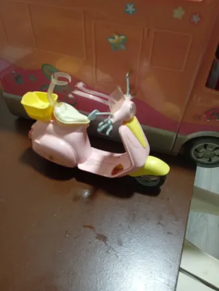 Moto Barbie e Casa Rodante