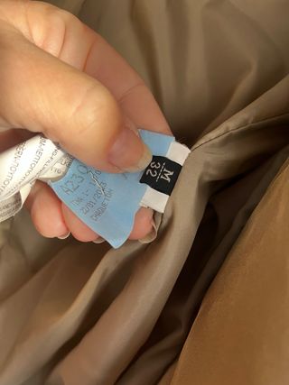 Parka Massimo Dutti Beige Talla M