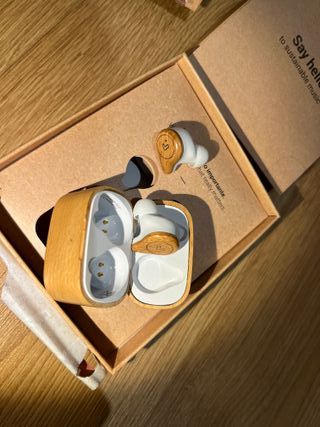 Auriculares Energy Sistem Eco True Beech Bluetooth