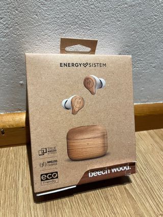 Auriculares Energy Sistem Eco True Beech Bluetooth
