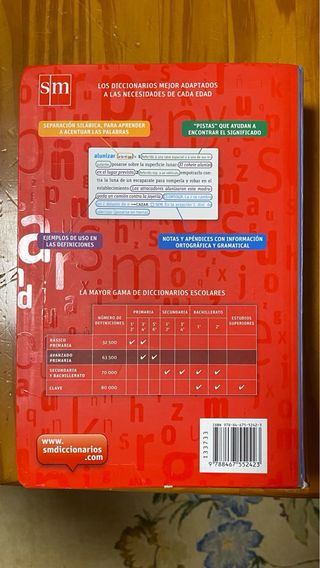 Diccionario Avanzado Primaria. Lengua española ...