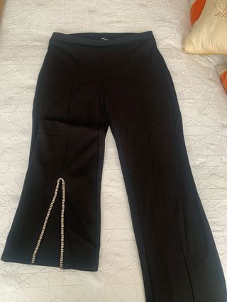 Pantalones negros con brillos