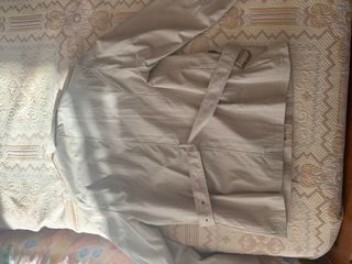 Chaqueta de entretiempo beige