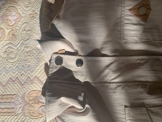 Chaqueta de entretiempo beige