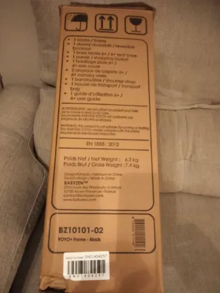 Conjunto Capazo y Silla Paseo YOYO Beige