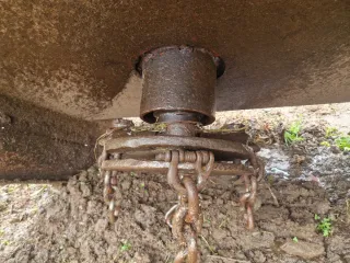 Desbrozadora forestal de cadenas