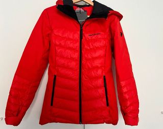 Chaqueta de invierno roja