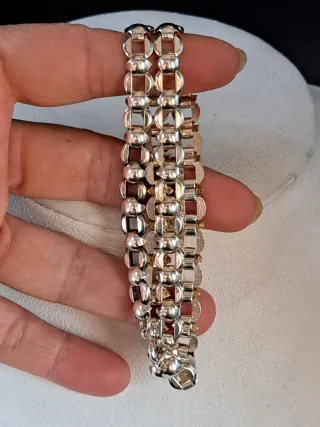 Elegante collar plata de ley 925 atemporal