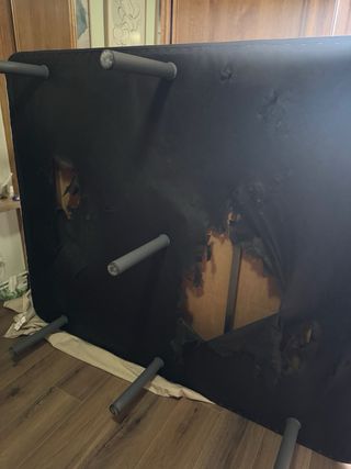 Base tapizada cama 150x190