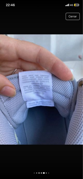 Nike Air Force 1 Mid Blancas y Grises