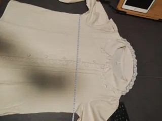 Blusa beige 100% algodón