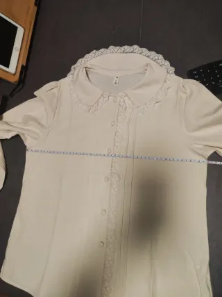 Blusa beige 100% algodón