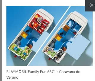 Autocaravana Playmobil 6671 Verano