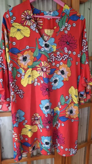 Vestido estampado floral