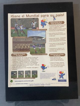 Copa del Mundo Francia 98 PC PAL 🇪🇸NUEVO PRECINTADO