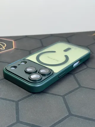 Custodia iPhone 17 Pro MagSafe Verde