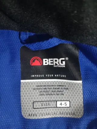 Mono de Nieve Infantil Talla 4/5 Años