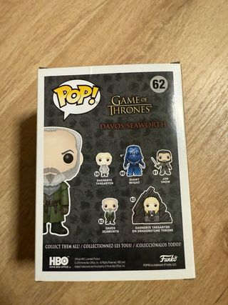 Funko Pop! Davos Seaworth 62 Game of Thrones