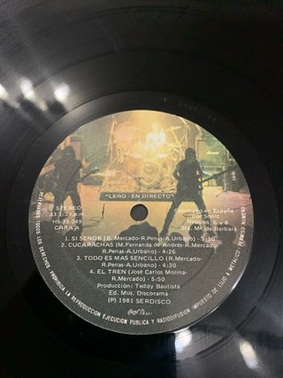 Vinilo Leño - En Directo