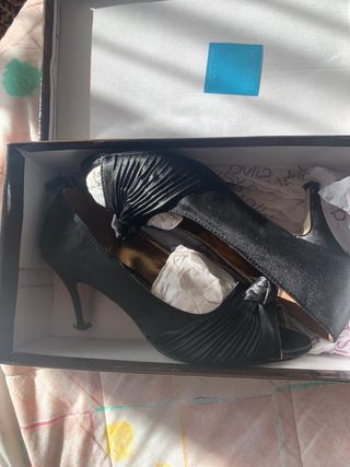 Zapato de fiesta Alex Silva negro