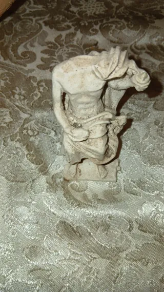 Accessori acquario roccia e piante blu