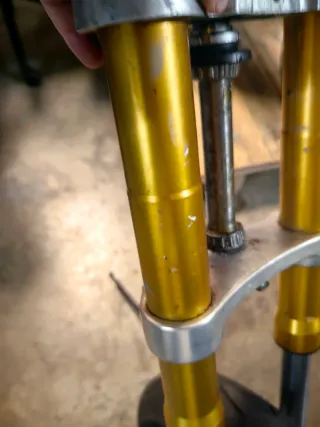 Horquilla invertida Pit Bike