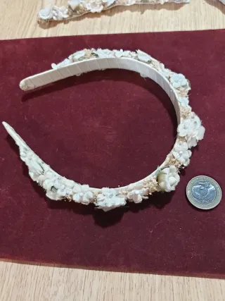 Diadema Comunión y Tira a Juego