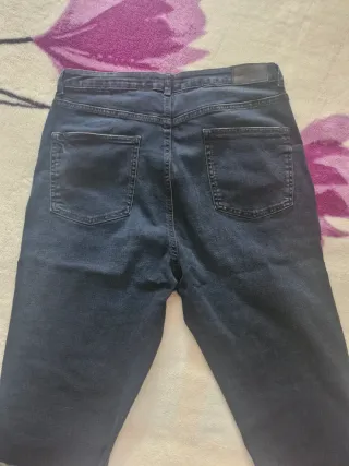 Pantalones vaqueros skinny cintura alta talla 46