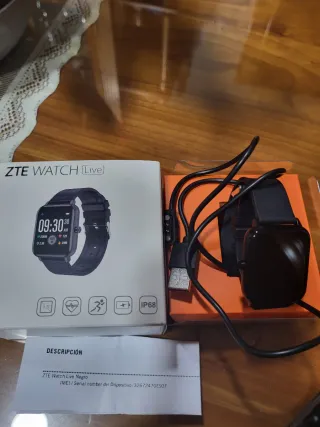 ZTE Watch Live Negro con Cargador