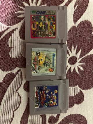 3 Juegos Game Boy Color