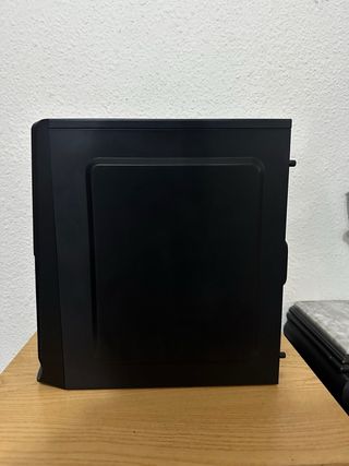 Caja de PC Negra cristal templado