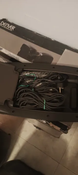 Denver DJ-200 Altavoces Stereo con Mezclador