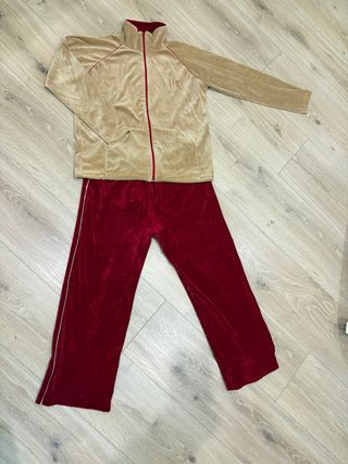 Conjunto chándal terciopelo XXL