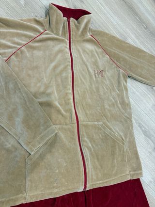 Conjunto chándal terciopelo XXL