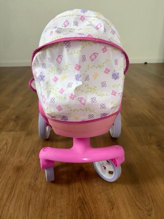 Carrito de juguete rosa