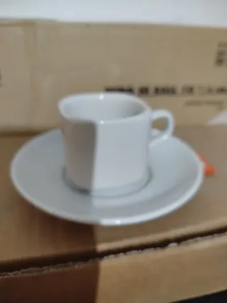 6 Tazas de Café de Porcelana