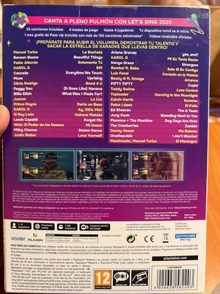 Let's Sing 2025 PS5 Karaoke