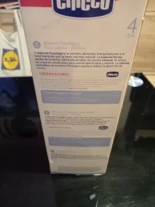 Biberón Chicco Fisiológico 4m+