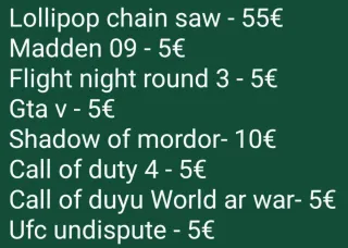 Lote Videojuegos PS3: FIFA 16, UFC 2009, etc.