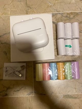 Impresora Instantanea Bluetooth + Rollos