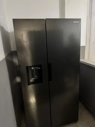 Nevera Samsung Side by Side Negra