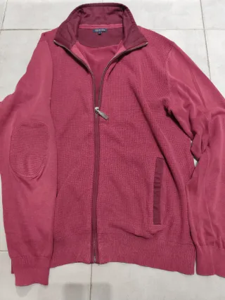 Jersey cremallera Lloyd's Rojo Talla L